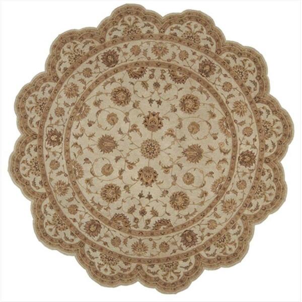 Nourison Heritage Hall Area Rug Collection Ivory 8 Ft X 8 Ft Free Form 99446583710